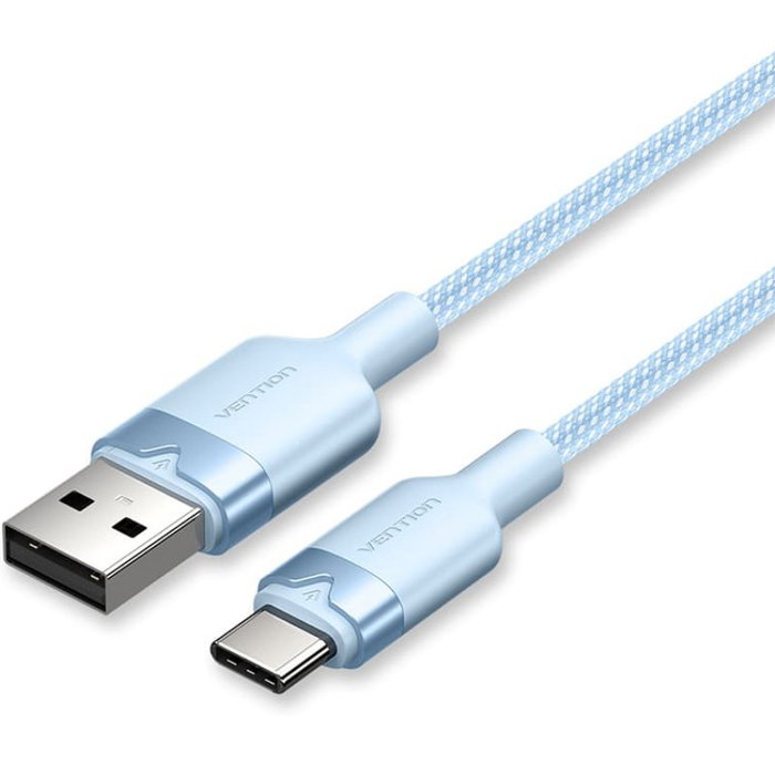 Vention Cable USB 2.0 Tipo-C CTNLH 2m Azul 60W 480Mbps Vention Cable USB 2.0 Tipo-C CTNLH 2m Azul 60W 480Mbps